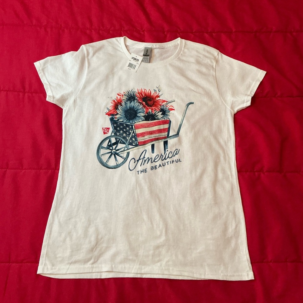 Patriotic T-Shirt - White